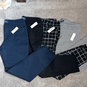 Old navy pixie mid rise work pant size 6 new with tag